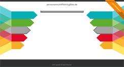 Desktop Screenshot of personenschifffahrt-gilles.de
